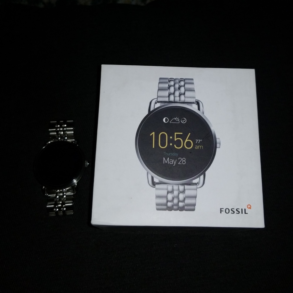 Gen 2 Fossil Q smartwatch silver
